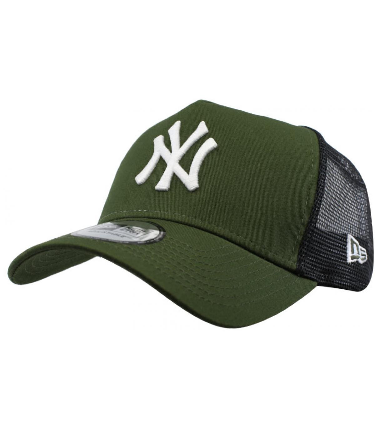 Trucker League Ess NY rifle green New Era